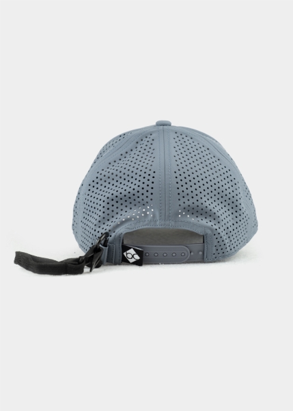 Cap "Edelweiß Outdoor v2" - graublau (Curved)